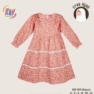 KATUN Kiv Gamis Girls Cotton FREE HIJAB DO 228 A GO 109