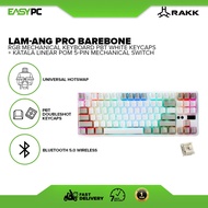 RAKK Lam-Ang Pro Wireless RGB Mechanical Gaming Keyboard Bluetooth 5.0 | Universal HotSwap  87 Keys