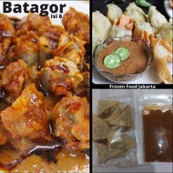 ASLI Batagor Bandung Frozen Isi 6 + Sambal Kacang