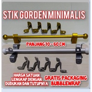 BUTTERFLY CURTAIN IRON MINIMALIST CURTAIN STICK/ | MINIMALIST CURTAIN STICK IRON unit