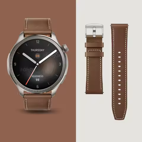 Replacement Band For Amazfit Balance 2 Strap Leather Wristband Bracelet For Huami Amazfit Balance Sm