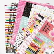 Illustrated Faith She Blooms Collection - 7 Cardstock + 2 Transparency