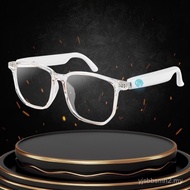 Touch Control Smart Glasses, 1 Count Wireless Smart Glasses with Mic, Smart Anti-blue Light Glasses,