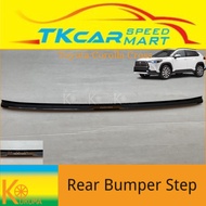 [READY STOCK] TOYOTA COROLLA CROSS ALL NEW ( KURUMA ) HIGH QUALITY REAR BUMPER STEP PROTECTOR WITH C