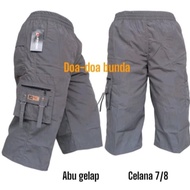 KATUN 7/8 Standard Plain Cargo Shorts L-Xl-Xxl Sogo CottonRing/ 7 Color Pants 8 Below