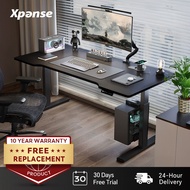 Xpanse Smart Desk Carbon Fiber Study Table Gaming Office Computer Table Meja Gaming Height Adjustabl