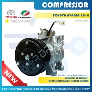 CHINA NEW TOYOTA AVANZA 2018 / PERODUA ARUZ 6PK COMPRESSOR