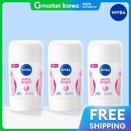 NIVEA | Lăn khử mùi Nivea Extra Bright 50ml x 3
