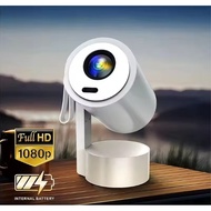 4k Android Screen Projector Android 13 Video Game Projector 250ANSI 1920*1080P 4K Full HD Mini Porta
