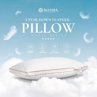Sultera DOWN FEATHER PILLOW HOTEL Bantal Hotel Quality Pillow White Duck Feather Pillow Bantal Bulu 