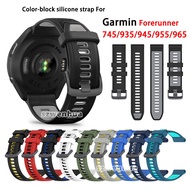 Watch Strap Running Silicone strap Sports Waterproof Band For Garmin Forerunner 965 955 945 935 745