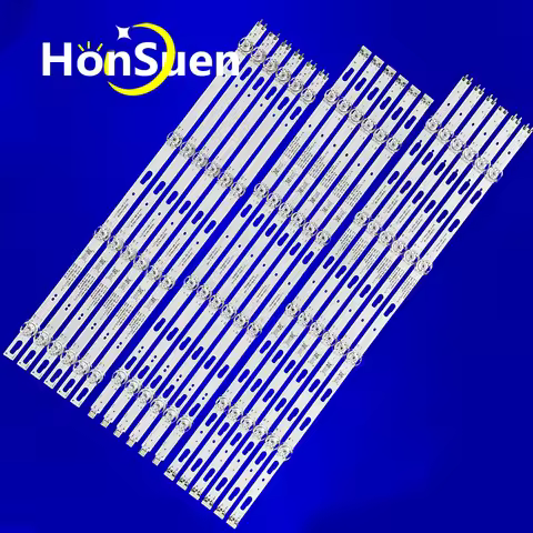 1/4KIT LED Backlight Strips for UE75AU7105K UE75TU7000 UE75TU8000 UE75TU7020 UE75TU7100 75TU8000 LM4