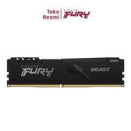 KINGSTON FURY BEAST SERI TANGGUH 16GB DDR4 3200MHZ CL16 !!