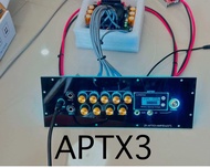 แผ่นเพลท APTX3 รวมอุปกรณ์รวมต่อสายรวมแอมคาราโอเกะ ชุดนี้ไม่รวมแอมAPTX3