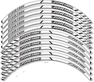 Rim Wheel Decal Stickers Motorcycle Wheel Stickers Cool Stripes Reflective Stickers Suitable For Ya&