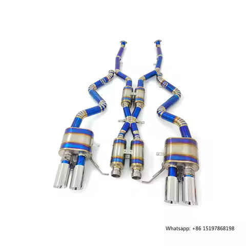 100% Fitment CSZ Titanium Catback Exhaust for BMW E90 E92 E93 M3 4.0L Muffler with Valves