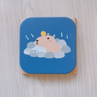悠閒的水豚君 吸水杯墊 カピバラ