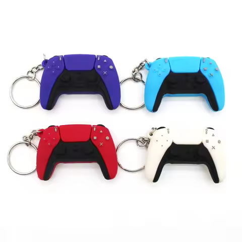 keychain ps Keyring Cute Gamepad Boyfriend Joystick Key Chain PS4 Game Console Keychains Bag Car Han