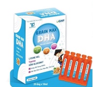 Siro Bổ Não trẻ em BRAIN MAX DHA Giúp bổ sung DHA kẽm sữa non hỗ trợ phát triển trí não  mắt sáng ti