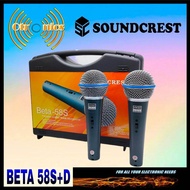 Mic Kabel Soundcrest BETA 58D Koper (MIC ISI 2pcs)