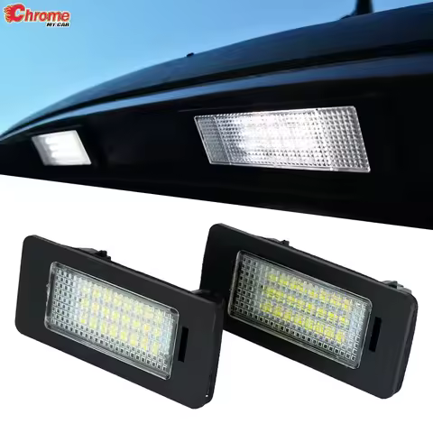 For BMW E39 E60 E60N E61 E90 E91 E90N E92 E93 E46 CSL E82 License Plate Light Led Number Plate Holde