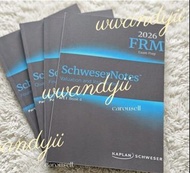 包順豐 2026 FRM Part 1 / 2  Kaplan Schweser Notes