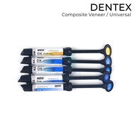 [ECONOMICAL] Composite Nano-Hybrid DENTEX MEDENTAL RUBY Composite Dental/ Veneer