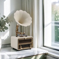 Retro] Living Room Bluetooth Speaker Aromatherapy Choice [Gramophone Speaker Colorful Ornaments Radi