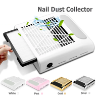 เครื่องดูดฝุ่นเล็บ 80W Nail Art Cleaner เล็บดูดฝุ่นพัดลมเครื่องดูดฝุ่นเล็บพร้อมตัวกรอง 100-240V