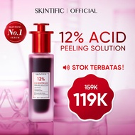 SKINTIFIC Acid Peeling Solution Serum 30ml Eksfoliasi Essence Penghalusan Kulit Wajah Mengangkat Sel