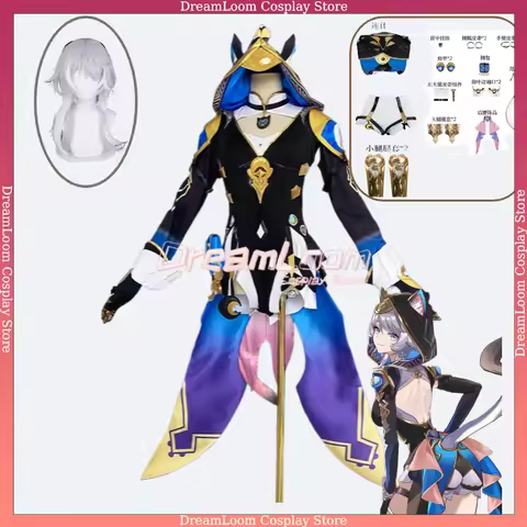 Game Honkai Star Rail Cipher Cosplay Costume Anime Cipher Ophiuchus Twelve Titan Official Cos Outfit