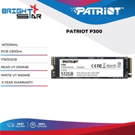 PATRIOT P300 PCle Gen 3 M.2 NVMe SSD - 1TB/512GB