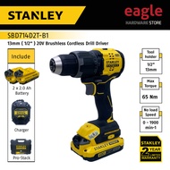 Stanley SBD714D2T-B1 13mm ( 1/2" ) 20V Brushless Cordless Drill Driver ( SBD714D2T, SBD714 )
