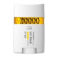 unlabel LAB 日本進口美白維C維他命清爽亮膚保濕隱藏毛孔 固體防曬棒【透亮白】 SPF50+・PA++++ 20g
