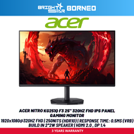 ACER NITRO KG251Q F3 25" 320HZ FHD IPS Panel Gaming Monitor