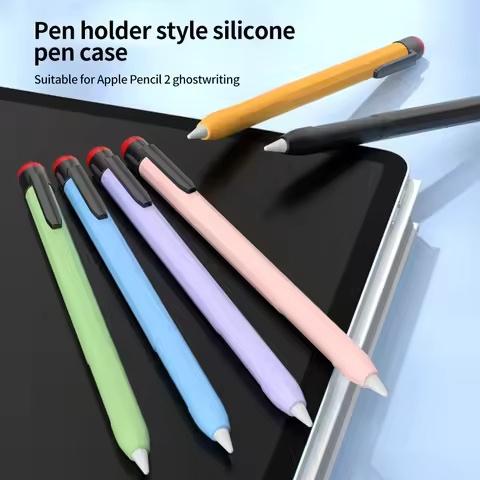 For Apple Pencil 2 Pro 2 Silicone Case For Apple pencil 2nd Generation Anti-lost Anti-scratch Protec