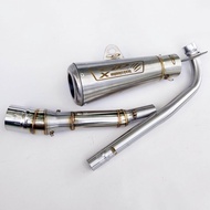 Racing Exhaust CLD X Monster Jupiter Z Burhan Z1 Vega Supra Revo Fit Absolute Blade Robot Repsol Kha