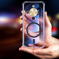 Transparent Silicon Case for Honor X9D X9C X9B X9A X9 4G 5G HonorX9D Airebag Shockproof TPU Cover wi