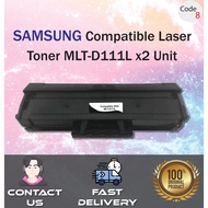 Compatible Code 8 Samsung - MLT-D111L / MLT111 / MLTD111 / MLTD111 x 2 units (Mono/Black)