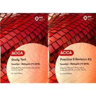 【TAPE BINDED】ACCA BPP 2024 F6 Taxation P6 Advance Taxation Malaysia Tax (MYS) TX ATX Latest Up to Ex
