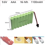 9.6V AAA Ni-MH battery 1100mAh rechargeable battery for set toy remote control car medical detector 