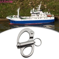 USTHOW Snap Shackle, Stainless Steel Jaw Swivel Swivel Snap Shackle, Hook Quick Release 35/52/69/96m
