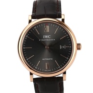 Iwc IWC IWC Botao Fino Automatic Mechanical Date Rose Gold Men's Watch IW356511