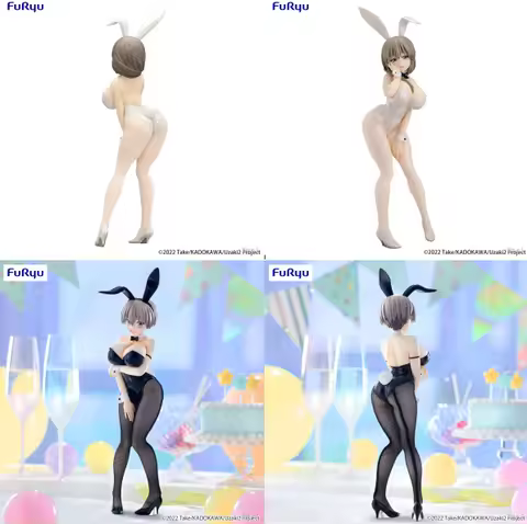 FuRyu BiCute Bunnies Uzaki-chan Wants To Play! Uzaki Tsuki/Uzaki Hana Ornament Model Gift