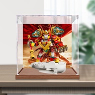 [Transparent Display Box] Acrylic Display Box Suitable for Lego 80051 Monkey King Mini Mecha Figure 