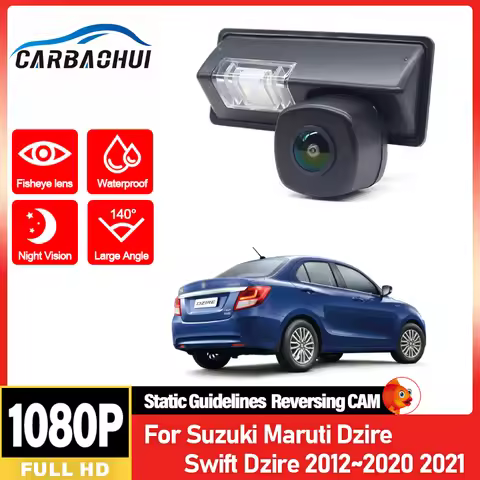 Rear View Camera For Suzuki Maruti Dzire Swift Dzire 2012~2018 2019 2021 CCD HD Night Vision Reverse