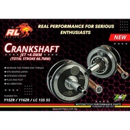 Y15ZR,y16zr& Lc5s RED LEO RACING CRANKSHAFT JET2MM 3MM 4MM 4.65MM 6MM 6.50MM 7.15MM 7.65MM 8.15MM 8.
