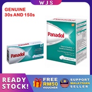 (30S AND 150S) WJS Panadol Regular Coated Panadols Panadol Green Paracetamol Ubat Sakit Kepala 30s a