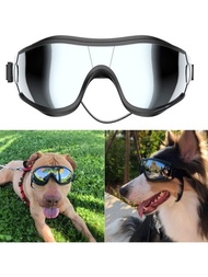 狗狗太陽眼鏡/護目鏡,防紫外線/防風/防塵/防霧,可調節帶子的寵物眼罩,適用於中大型犬