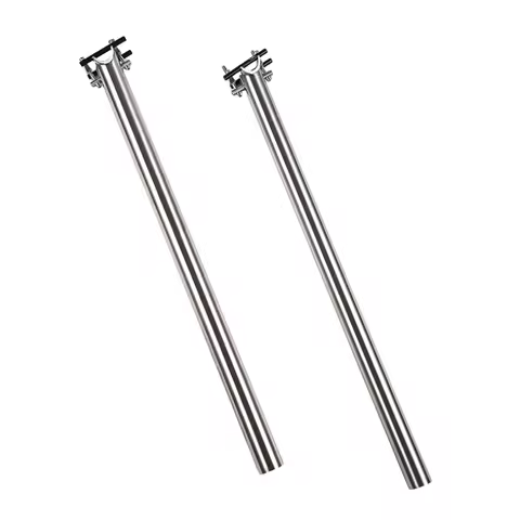 CNC Titanium Seat Post Fit Brompton Bike Accessories Folding Bicycle Seats 31.8 34.9 600/650/550/520